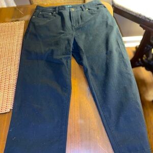 Womens high waisted black casual LAUREN JEANS Co. pants. Size 2